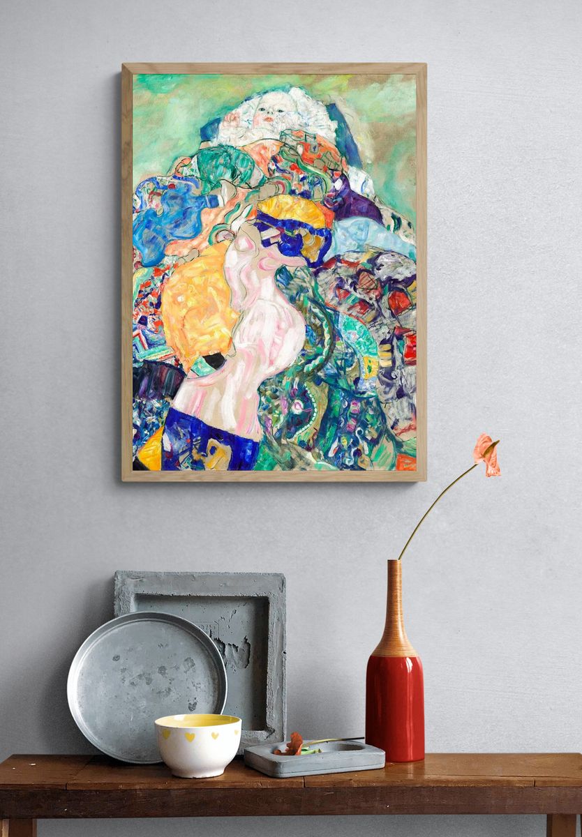 Baby (Cradle) (ca. 1917–1918) Gustav. — room view 3