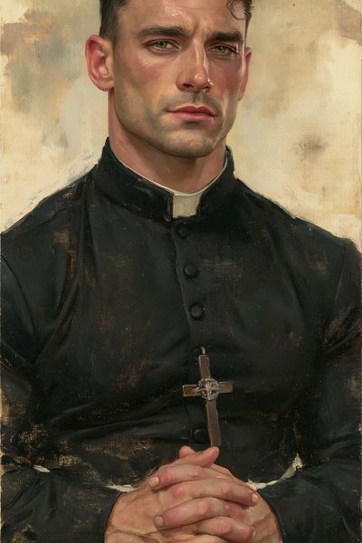 Priest Portrait Fine-Art Print.