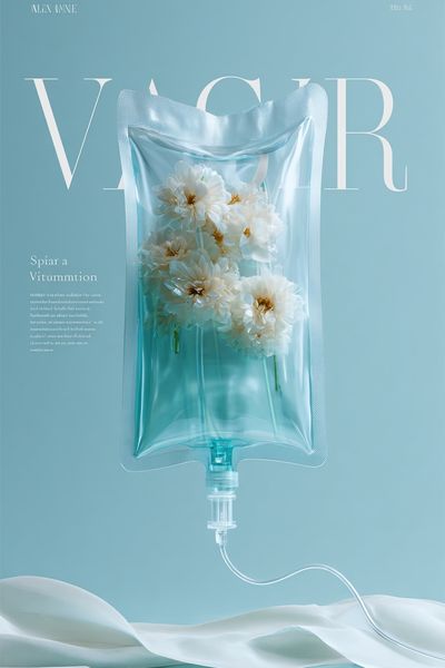 Floral IV Bag