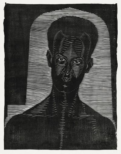 Portret van een onbekende man.