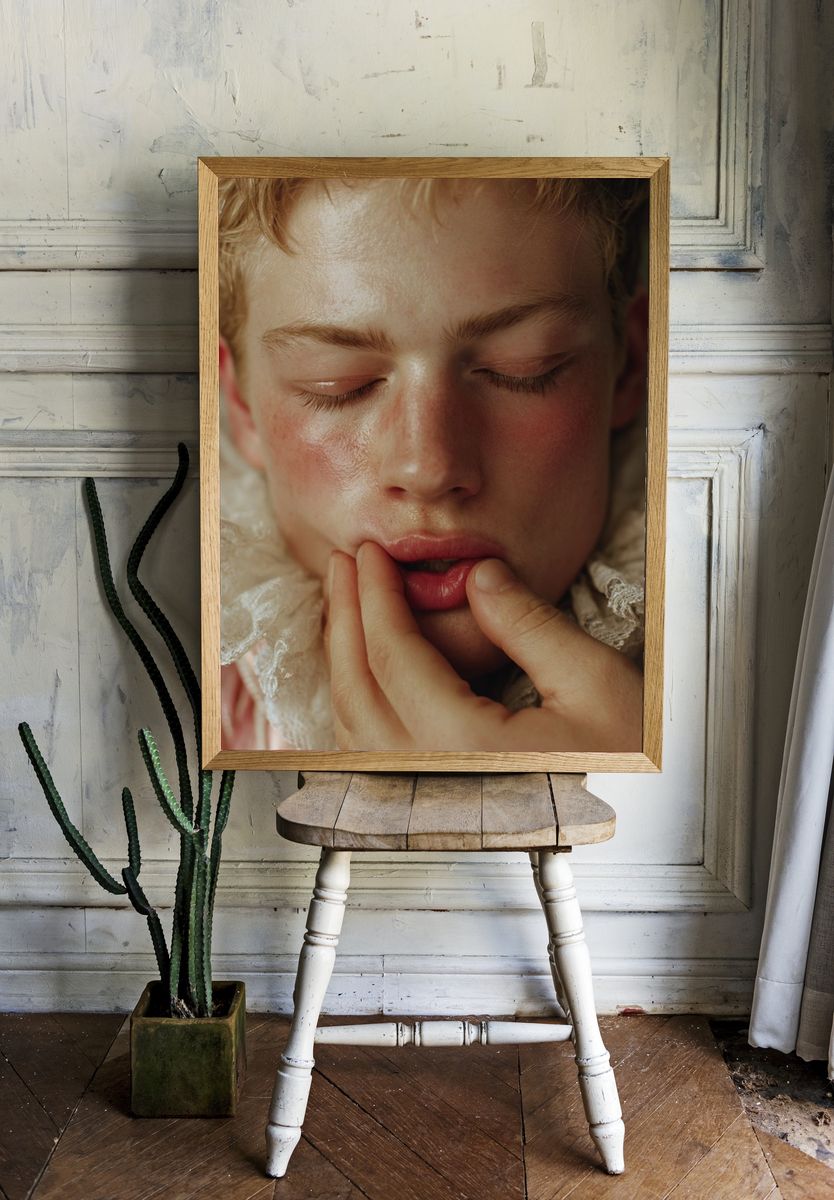 Intimate Portrait — Fine Art Print. — room view 1