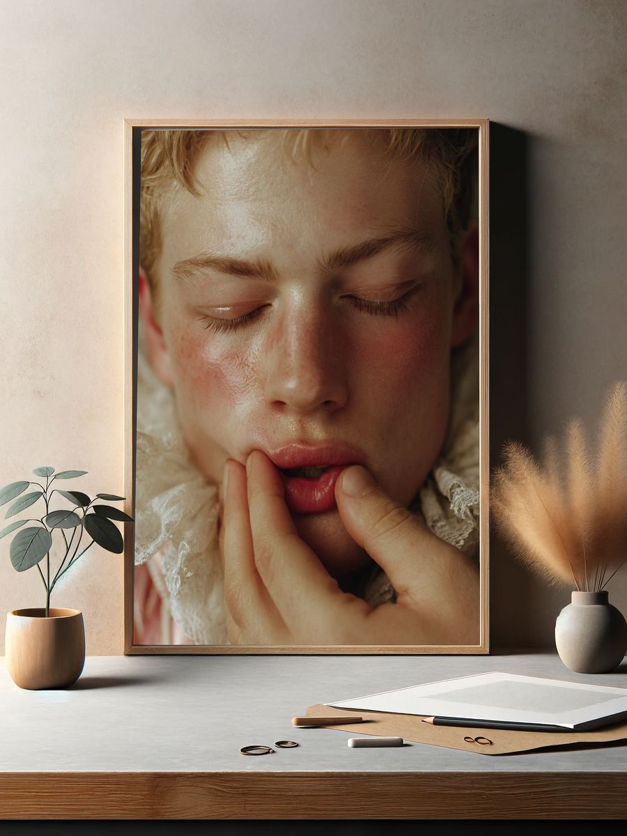 Intimate Portrait — Fine Art Print. — room view 2
