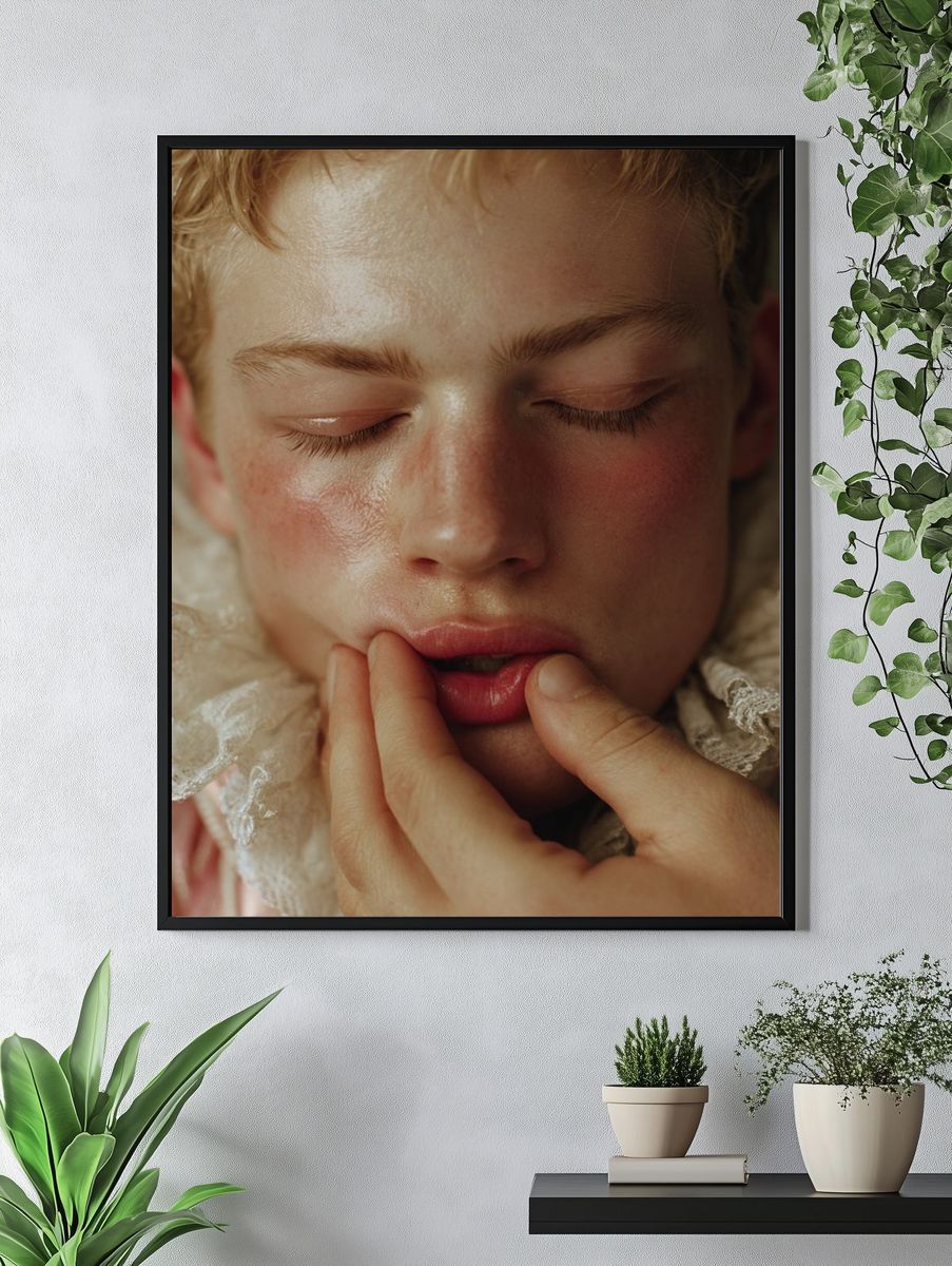 Intimate Portrait — Fine Art Print. — room view 4
