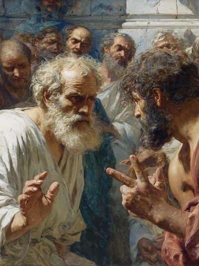Ancient Philosophers — Fine-Art Print. poster