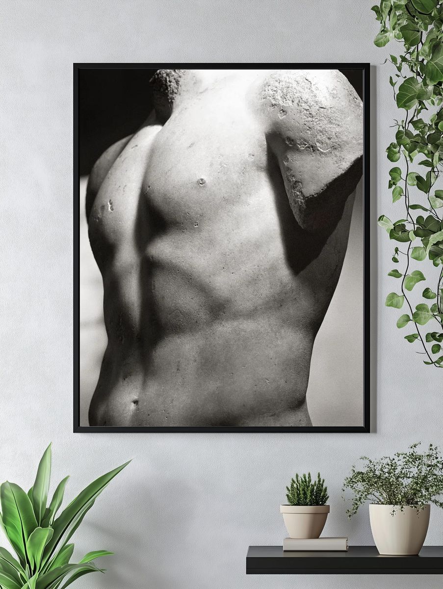 Classic Sculpture — Fine Art Print. — room view 4