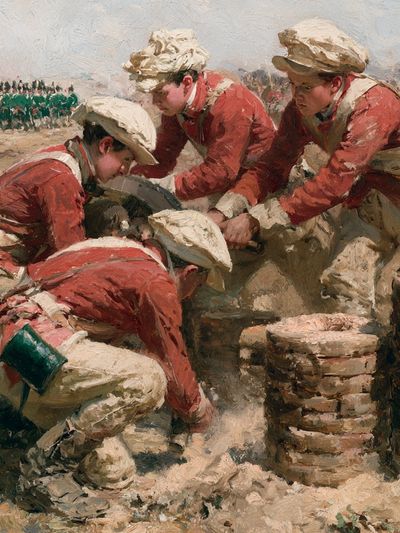 Napoleonic Soldiers — Fine-Art Print.