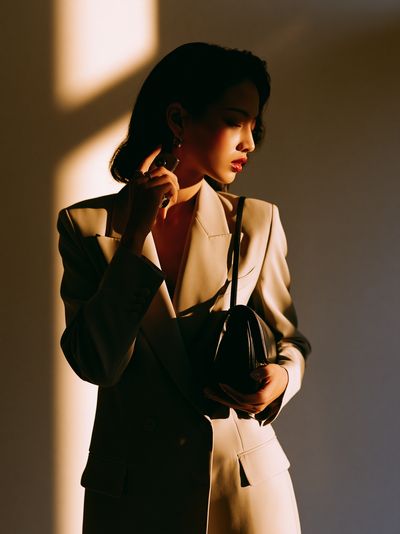 Golden Hour Fashion Portrait Poster.