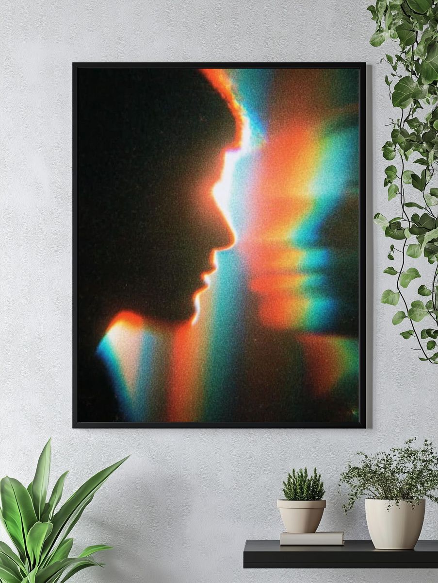 Silhouette Reflection — Fine Art Print. — room view 4