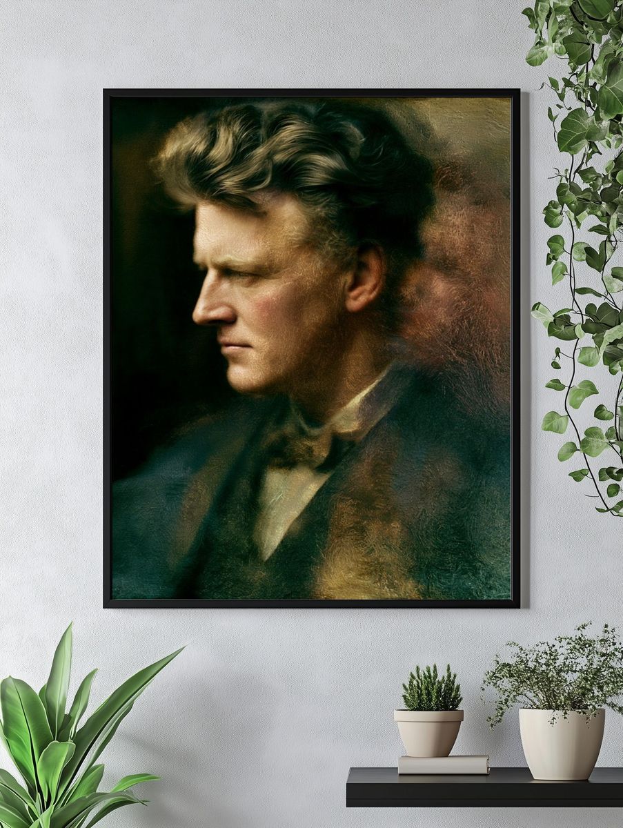 Portrait of a Gentleman Fine-Art Poster. — room view 4