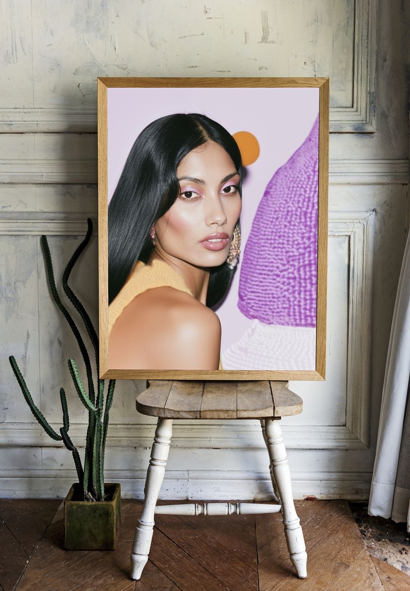 Fashion Portrait Photography Poster. room preview