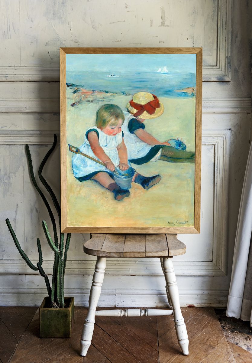 Children Playing Beach (1884) Mary. — room view 1