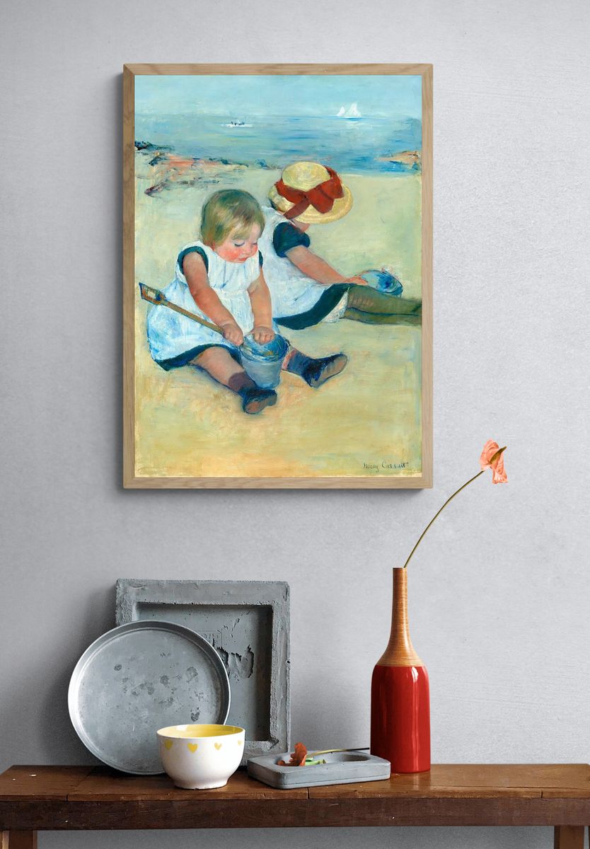 Children Playing Beach (1884) Mary. — room view 3