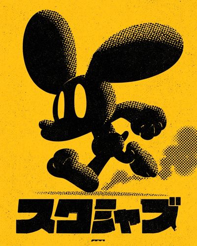 Mickey Mouse Pop-Art Poster.