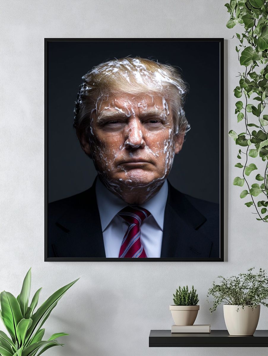Controversial Portrait — Fine Art Print. — room view 4