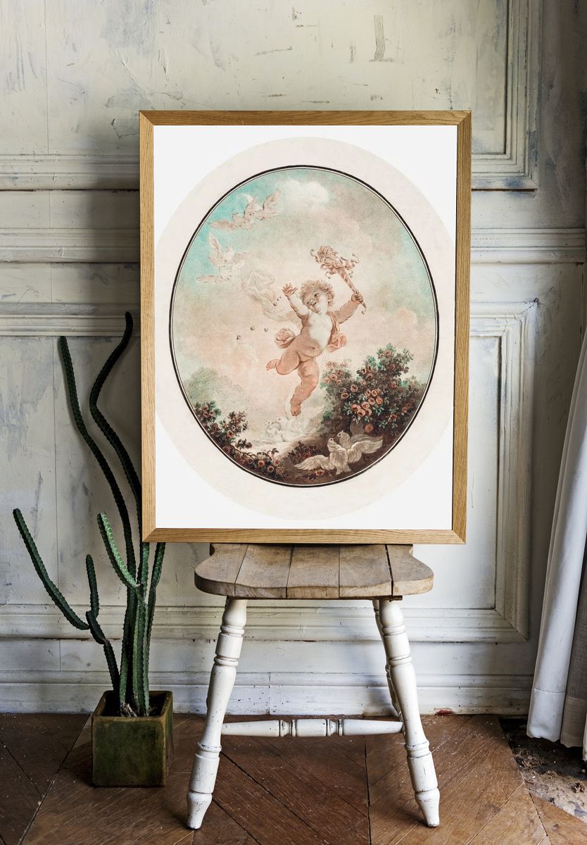 Folly (1777) painting high resolution. room preview