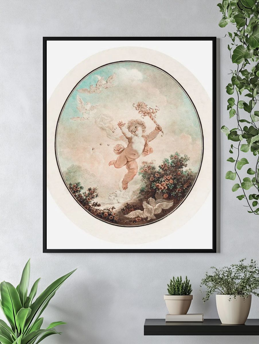 Folly (1777) painting high resolution. — room view 4