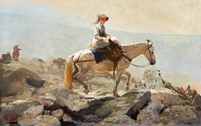 Bridle Path, White Mountains (1868).