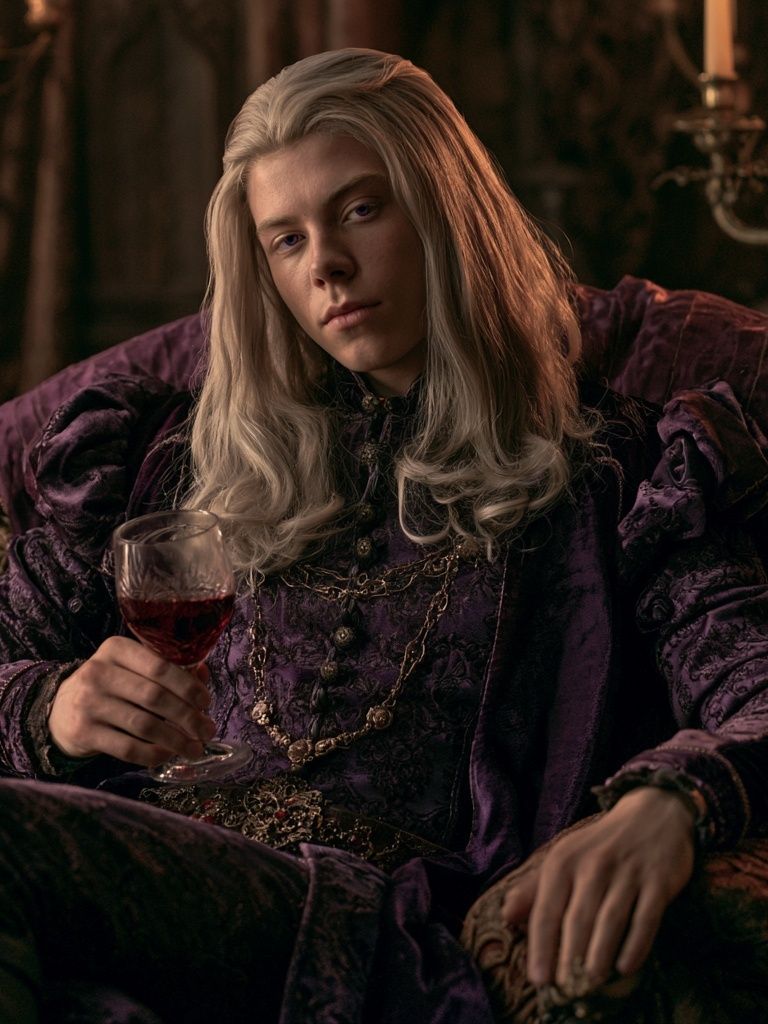 Gothic Noble Portrait Print. poster detail