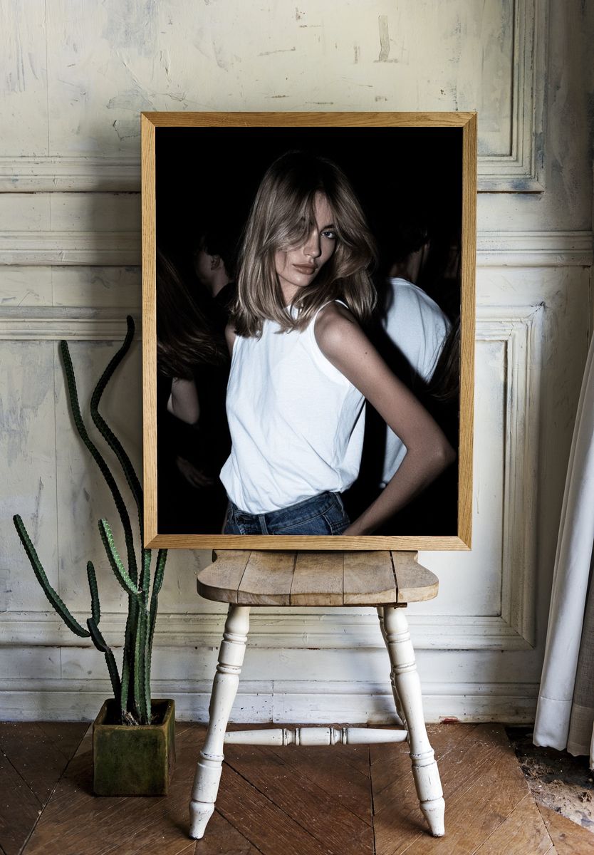 Fashion Portrait Photography Poster. — room view 1