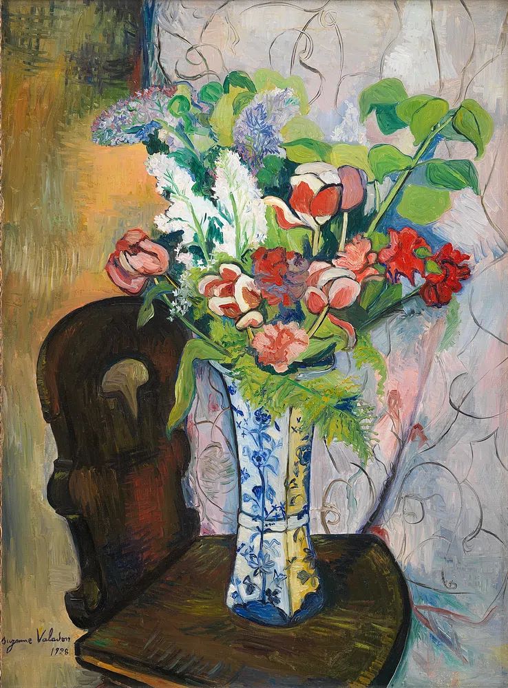 Vase of Flowers — Fine Art Print. poster — fine-art art