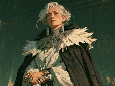 Regal Portrait Fine-Art Poster.