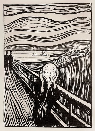 The Scream — Fine Art Print. poster