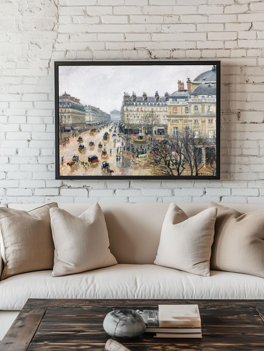 French Theater Square, Paris (1898). — room view 1