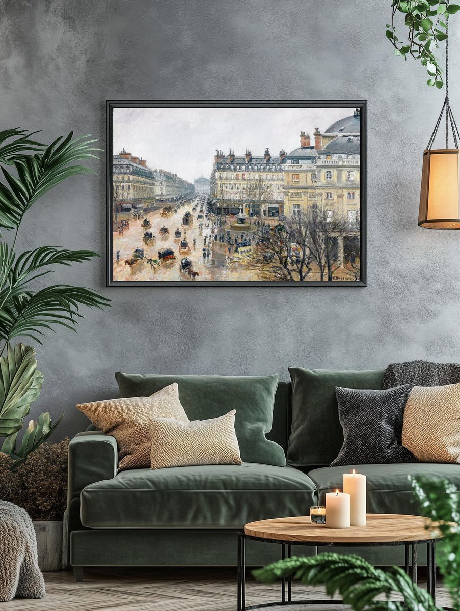 French Theater Square, Paris (1898). — room view 4