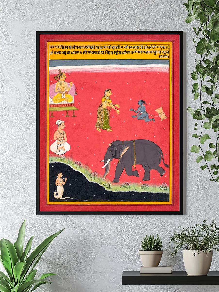 Mythological Scene — Fine Art Print. — room view 4