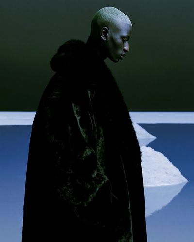 Moody Fashion Portrait Print.