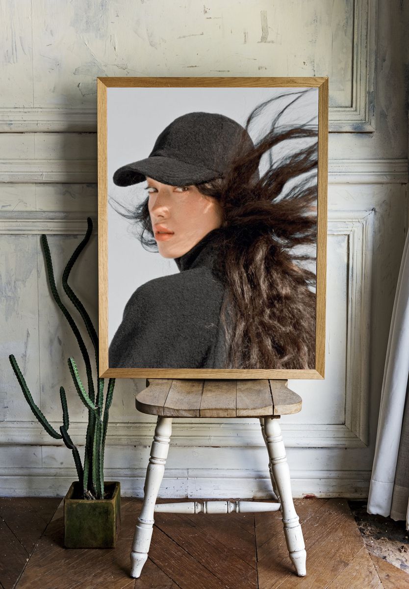 Fashion Portrait Photography Poster. — room view 1