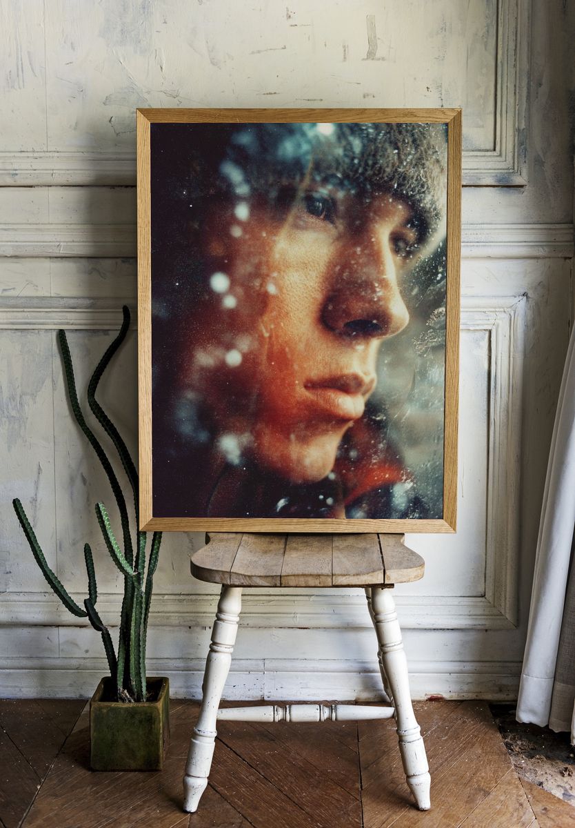 Dreamy Portrait — Fine-Art Print. — room view 1