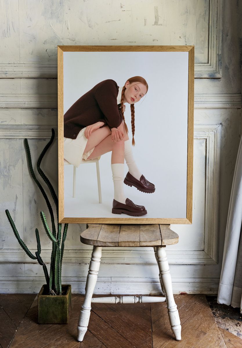 Fashion Portrait Photography Poster. — room view 1