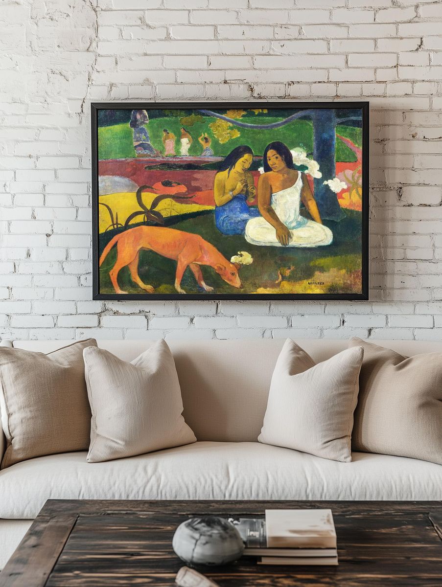 Paul Gauguin 's Arearea (1892). — room view 1