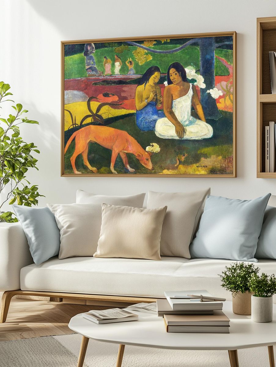 Paul Gauguin 's Arearea (1892). — room view 2
