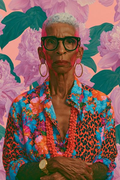 Floral Portrait Fine-Art Print.