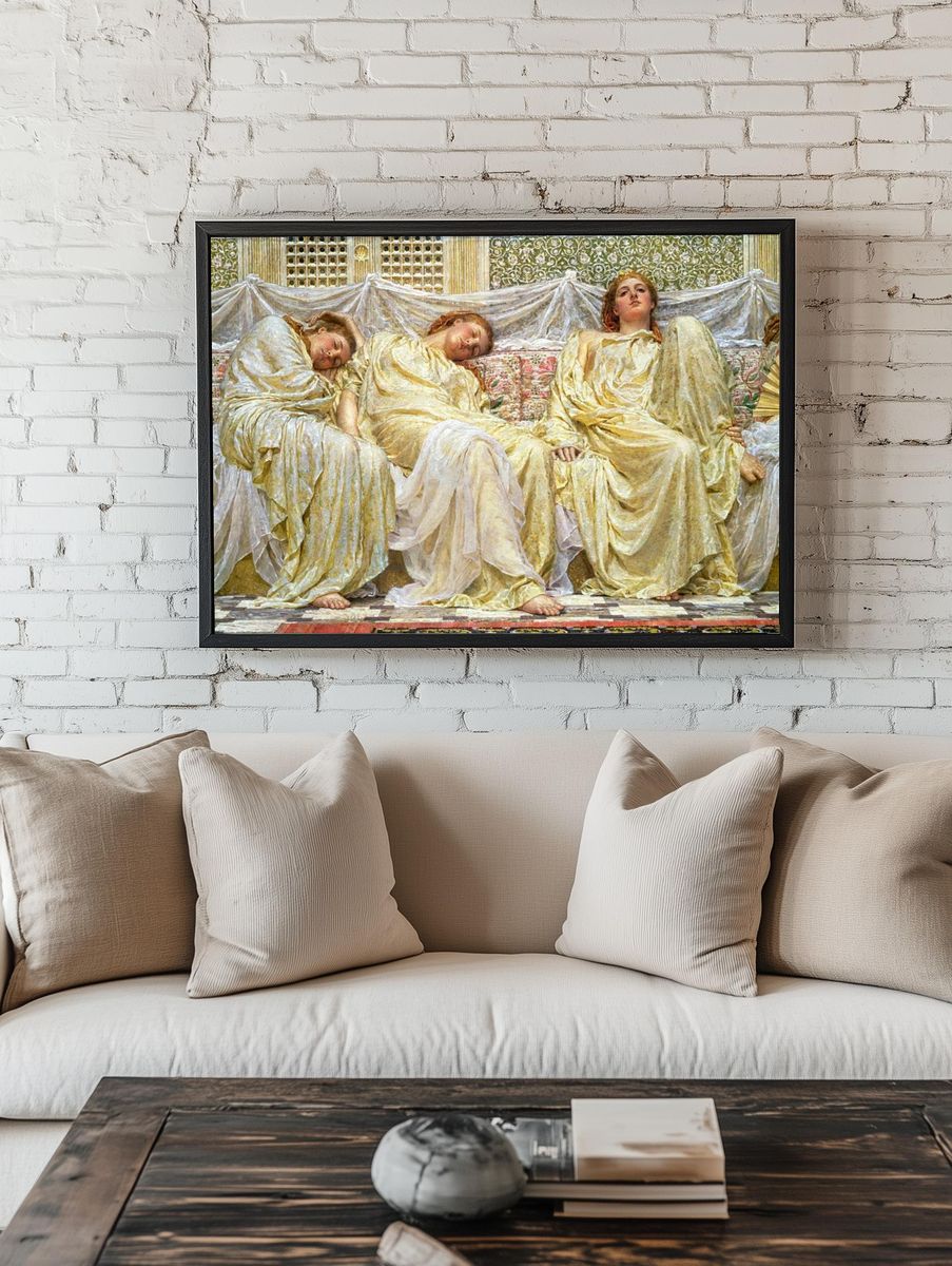 Dreamers (ca. 1850-1882) painting high. — room view 1