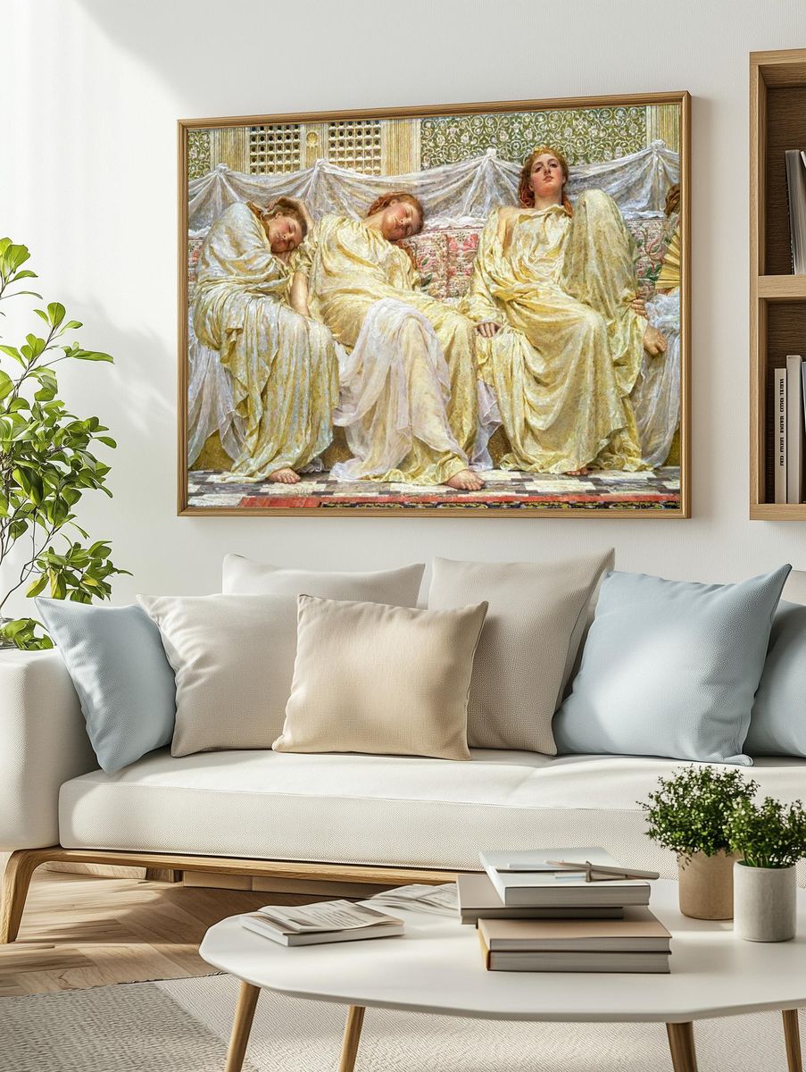 Dreamers (ca. 1850-1882) painting high. — room view 2