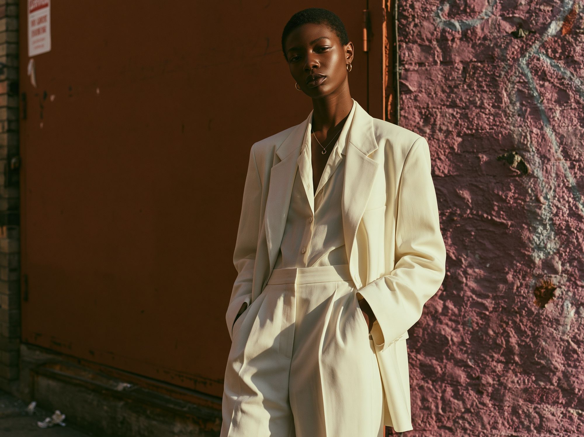 Editorial Fashion Portrait Poster. poster — photography art