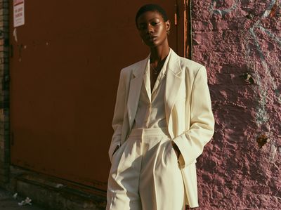 Editorial Fashion Portrait Poster. poster