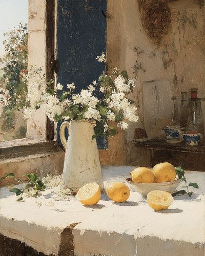 Lemon Still Life — Fine Art Print. poster print