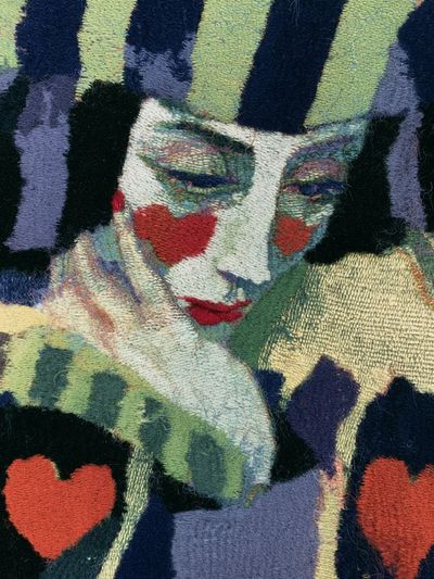 Harlequin Portrait Fine-Art Poster.