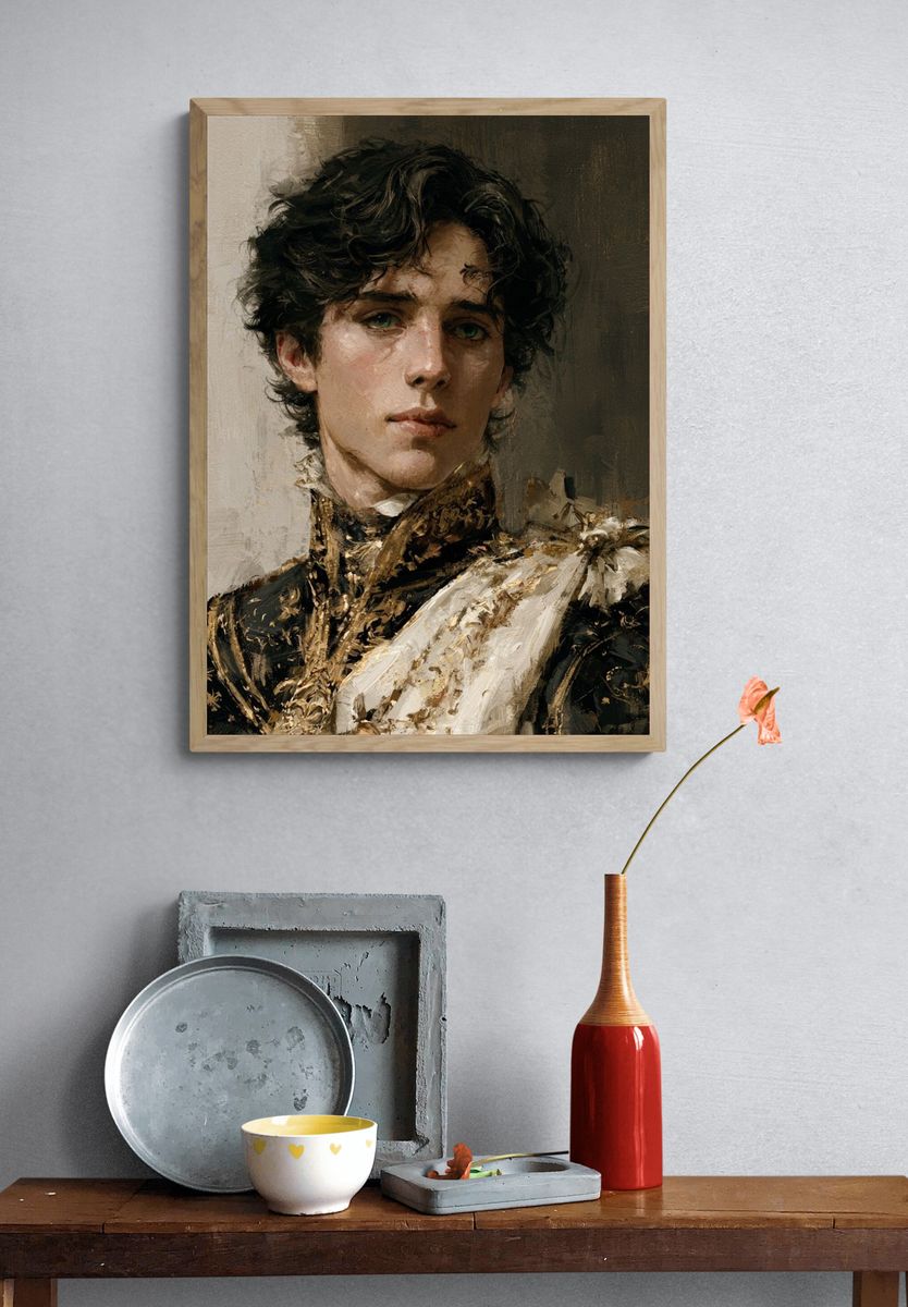 Regal Portrait Fine-Art Print. — room view 3