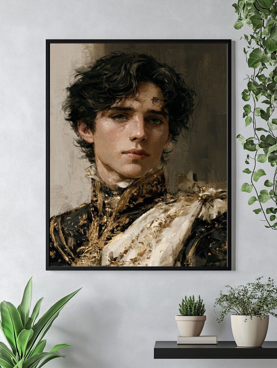 Regal Portrait Fine-Art Print. — room view 4