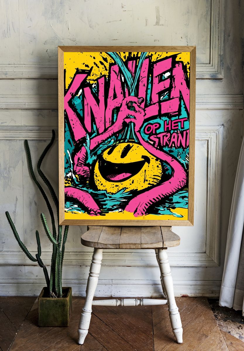 Krazen Graffiti Poster. room preview