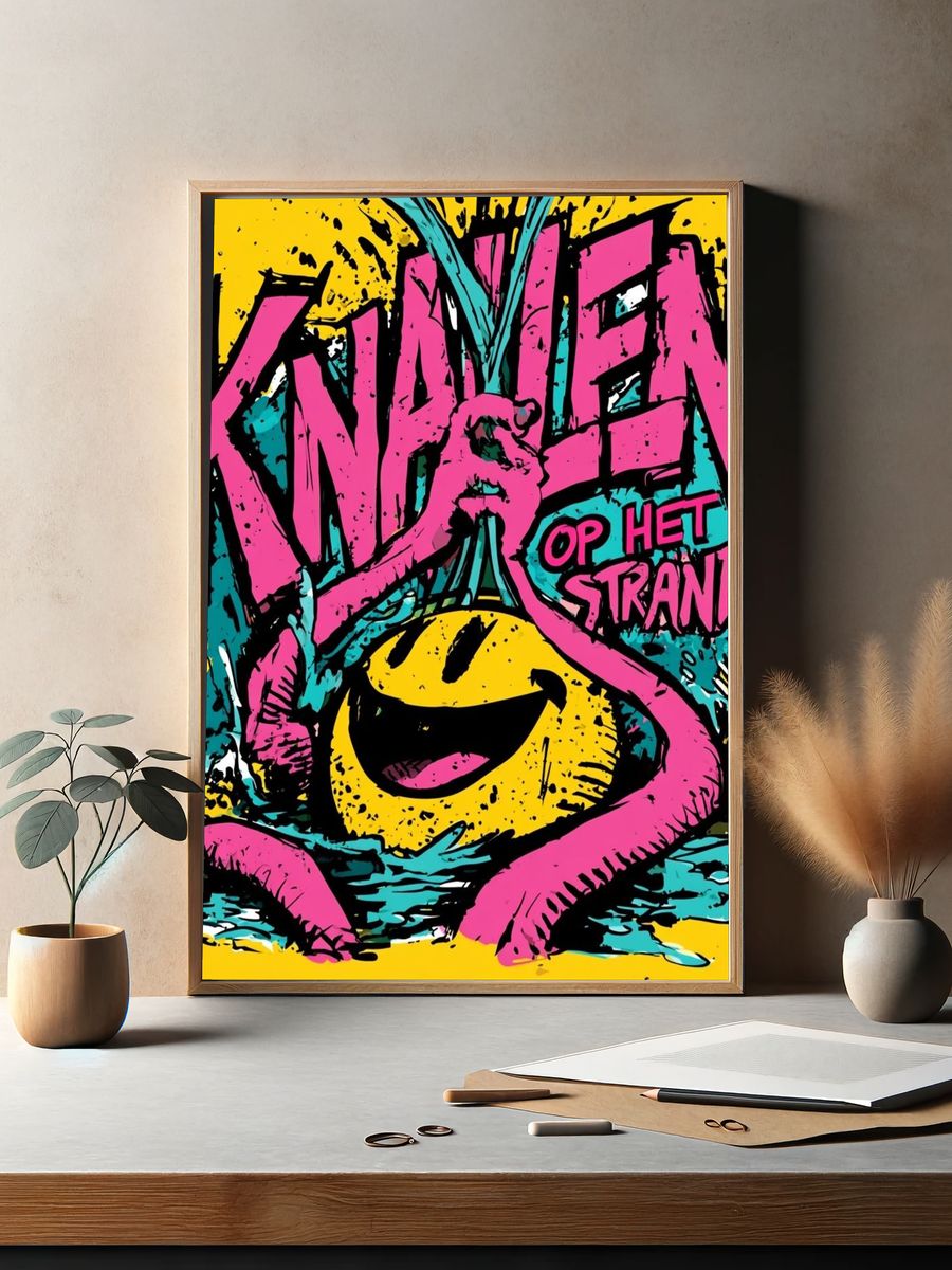 Krazen Graffiti Poster. — room view 2
