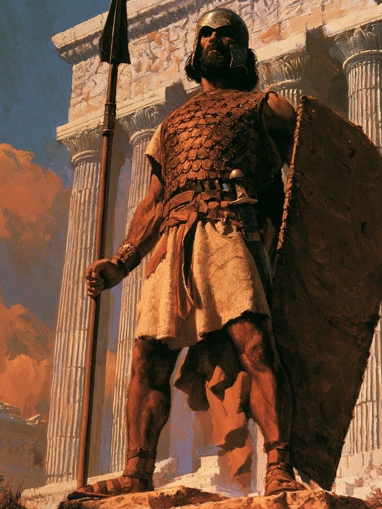 Spartan Warrior Fine-Art Poster. poster — fine-art art