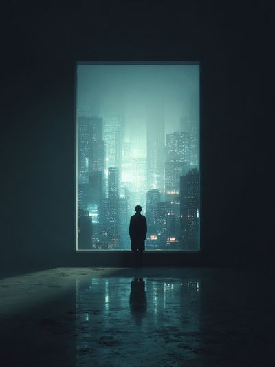 Urban Dreamscape — Fine Art Print. poster print