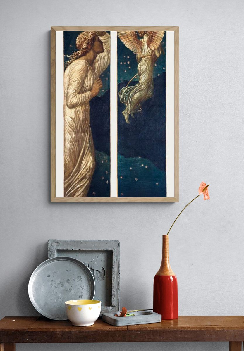 Cupid Flying away Psyche (1881). — room view 3