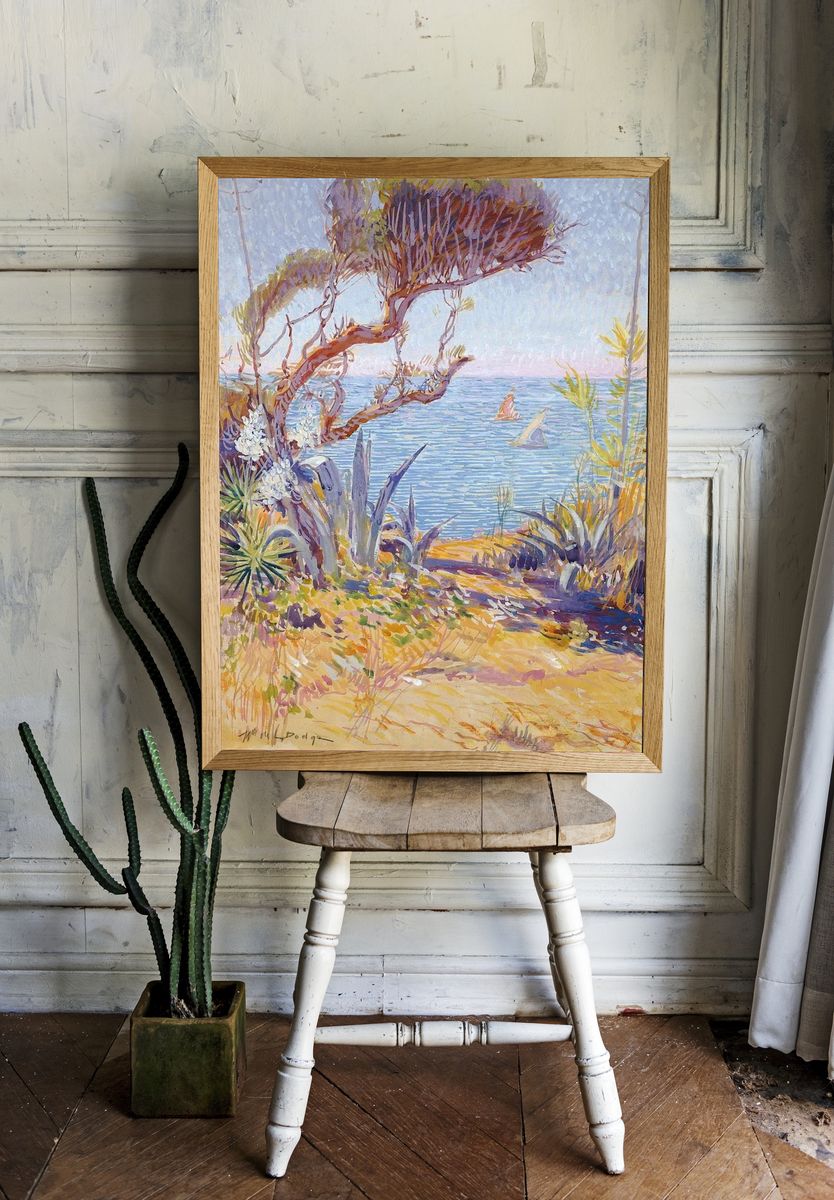 Coastal Landscape — Fine Art Print. — room view 1